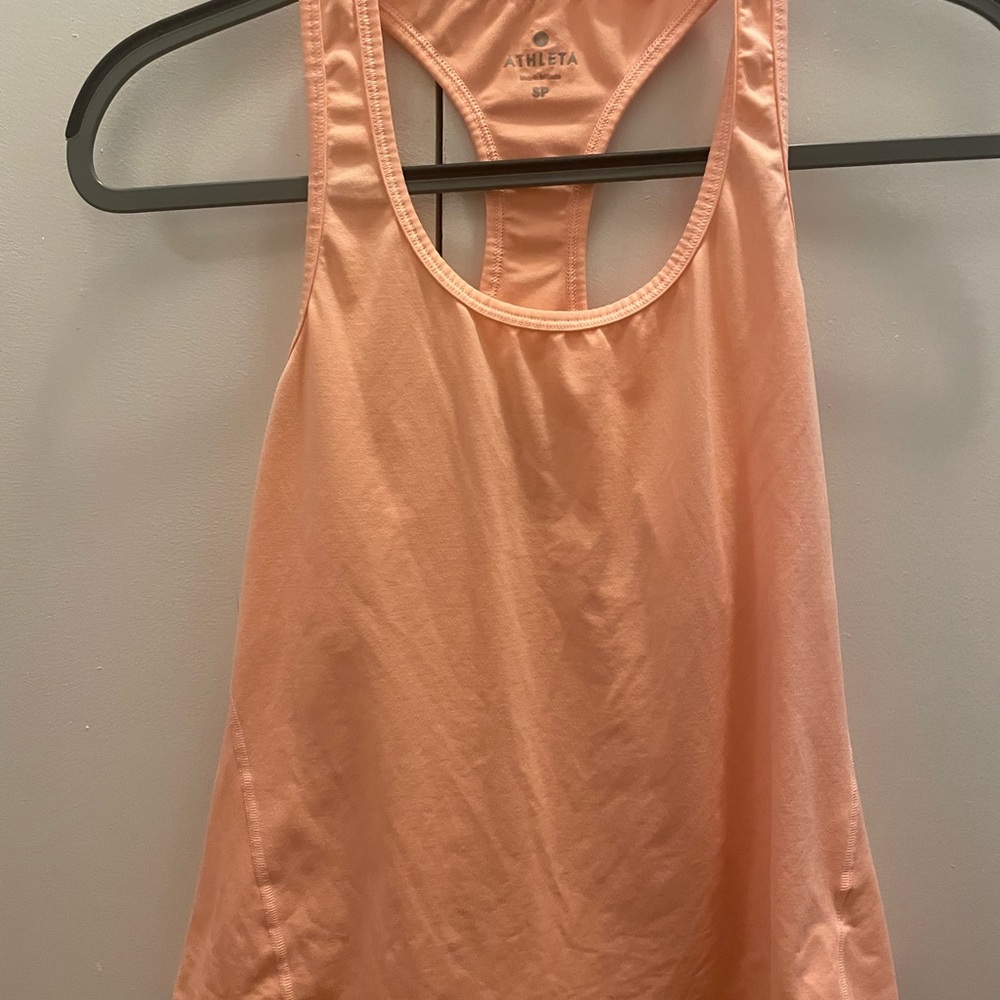 Athleta Coral Activewear Top